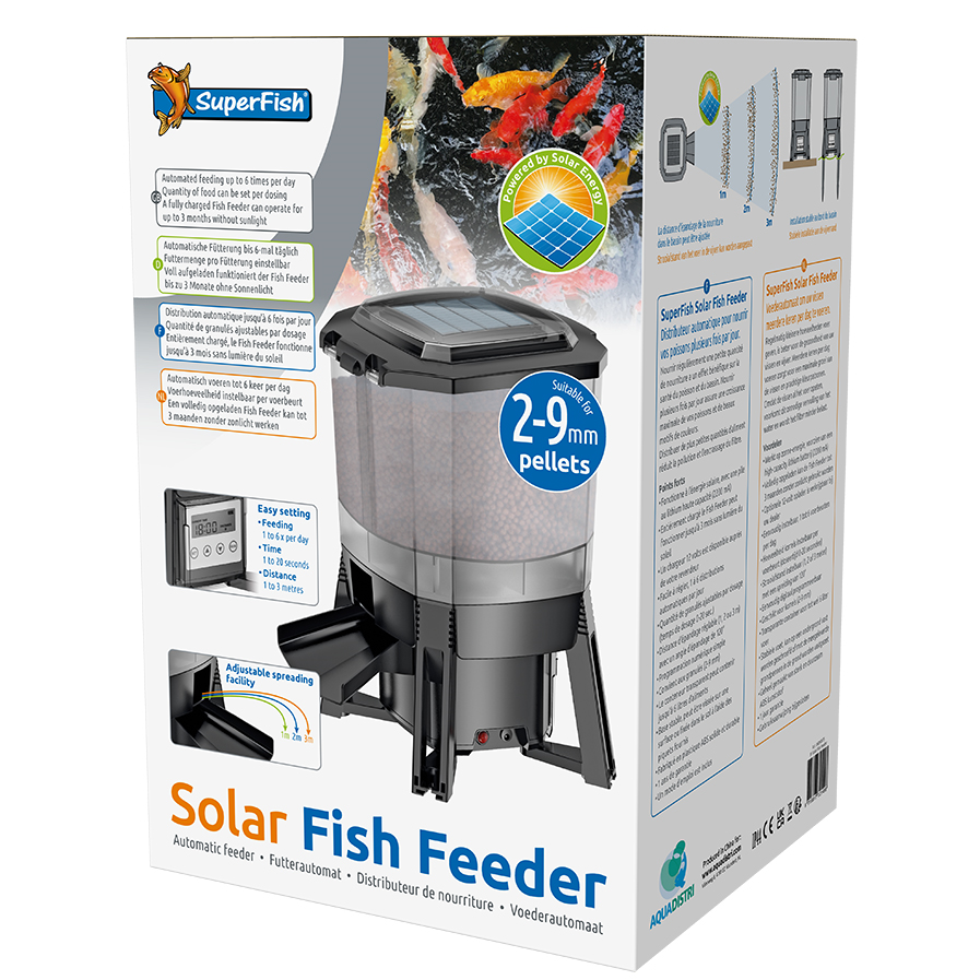 SF SOLAR FISH FEEDER 6 lt